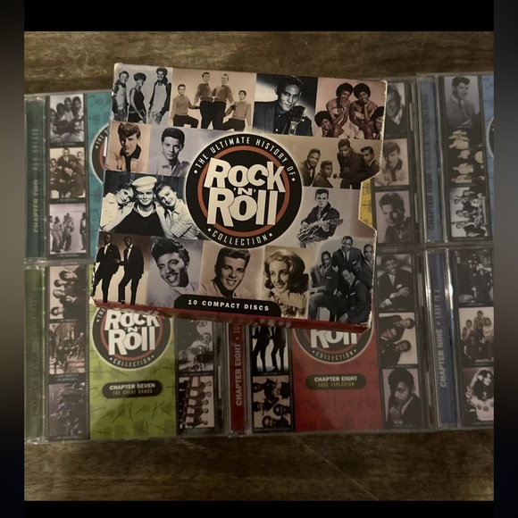 The Ultimate History Of Rock 'N' Roll Collection 10 CD Set 150 Songs USED - Picture 7 of 7